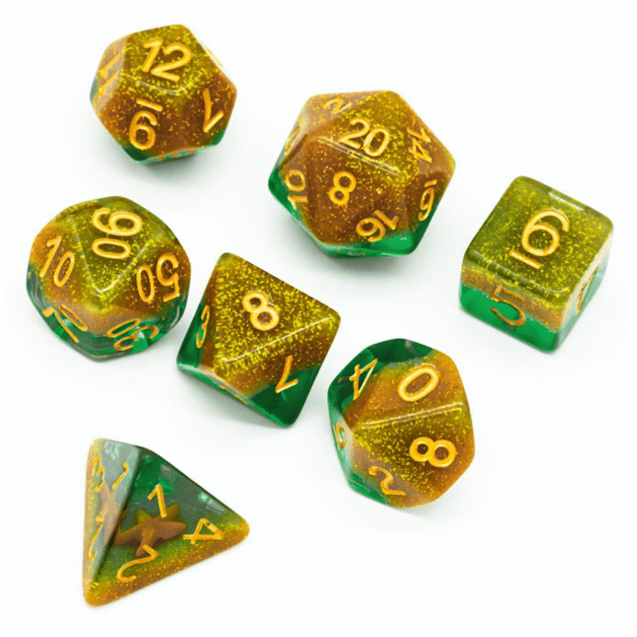 Foam Brain Games Sand Sifting Starfish RPG Dice